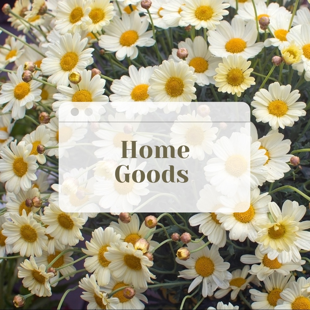 Picture frames and other home goods